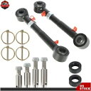 フロント スタビライザー リンク ディスコネクト 2.5 ~ 6 インチ リフト 2008-2018 ジープラングラー JKS 用 Front Sway Bar Links Disconnects For 2.5-6" lifts 2008-2018 Jeep Wrangler JKS