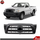 プラスチックフロントバンパーグリルグロスブラックグリルトヨタタコマ 2005-2010 2011 Plastic Front Bumper Grill Gloss Black Grille For Toyota Tacoma 2005-2010 2011