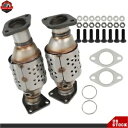 2 個フロント触媒コンバータ 05-12 日産フロンティア/エクステラ/パスファインダー 4.0L 用 2pcs Front Catalytic Converter For 05-12 Nissan Frontier/Xterra/Pathfinder 4.0L