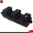 2005-2012 日産エクステラ フロンティア ブラック マスター パワー ウィンドウ スイッチ 25401EA003 For 2005-2012 Nissan Xterra Frontier Black Master Power Window Switch 25401EA003