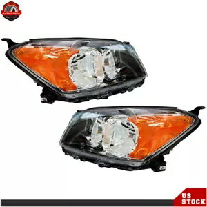 クリアレンズヘッドライトヘッドランプ Assy 左側 & 右側 2009-2012 トヨタ Rav4 Clear Lens Headlights Headlamps Assy Left&Right Side For 2009-2012 Toyota Rav4
