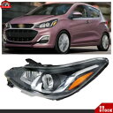 ヘッドライトアセンブリ LED DRL なし 運転席側 2019 2020 2021 シボレー スパーク用 Headlight Assembly w/o LED DRL Driver Side For 2019 2020 2021 Chevrolet Spark