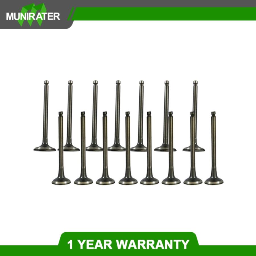 ѡ WORLDҸˤ㤨16 Ĥӵ & ۵Х 2001-2011 ҥ  2010-2006 ꥪ 16pc Exhaust & Intake Valves For 2001-2011 Hyundai Accent 2010-2006 Kia RioפβǤʤ56,100ߤˤʤޤ