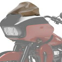 ハーレーツーリングロードグライド CVO 2015-24 14インチ スポーツフレアスモークフロントガラス用 For Harley Touring Road G...