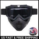 オートバイのフェイスマスクゴーグルモトクロス抗UVオフロードATV MXダートバイクアイウェア Motorcycle Face Mask Goggles Motocross Anti-UV Off Road ATV MX Dirt Bike Eyewear