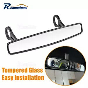センターリアビューミラー 1.5 インチクロスバーマウントクランプ Yamaha YXZ1000R Rhino 用 Center Rear View Mirror 1.5'' Crossbars Mount Clamps For Yamaha YXZ1000R Rhino