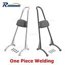 クロームブラック 20インチ背の高いバックレストシーシーバー ハーレースポーツスター883 1200 XL 1996+用 Chrome Black 20'' Tall Backrest Sissy Bar For Harley Sportster 883 1200 XL 1996+(2)