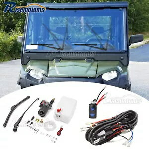 電動ワイパーモータースイッチワイヤーキットヤマハ YXZ1000R ウルヴァリン用 Electric Windshield Wiper Motor Switch Wire Kit For Yamaha YXZ1000R Wolverine