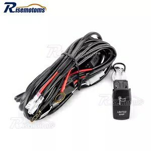 青色点灯ホイップスイッチワイヤーハーネスキットホンダタロン 1000R 1000X 1000X-4 Blue Lighted Whip Switch Wire Harness Kit For Honda Talon 1000R 1000X 1000X-4
