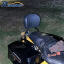 グロスブラック パッセンジャーバックレスト シーシーバー パッド付き 97-08 ハーレーツーリングモデル用 Gloss Black Passenger Backrest Sissy Bar w/Pad For 97-08 Harley Touring Models
