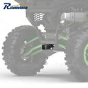 UTV バンパー ウインチ マウント ブラケット 2 インチ ヒッチ レシーバー カワサキ テリックス KRX 1000 に適合 UTV Bumper Winc...