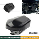 グロスブラックホーンカバーハーレーロードキングエレクトラストリートグライドFLHTK FLHTCに適合 Gloss Black Horn Cover Fit For Harley Road King Electra Street Glide FLHTK FLHTC