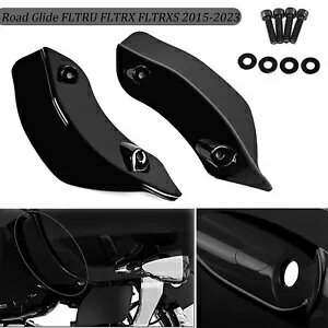 ハーレー 2015-23 ロードグライド FLTRX 特別 FLTRXS サイドウイング風エアディフレクター用 For Harley 2015-23 Road Glide FLTRX Special FLTRXS Side Wing Wind Air Deflector