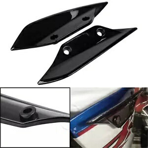 光沢のあるブラックフロントスポイラーウイングレットフェアリング BMW S1000RR 2009-2014 米国在庫 Glossy Black Front Spoiler Winglets Fairing For BMW S1000RR 2009-2014 US Stock