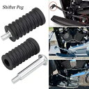 ヒールトゥシフターシフトペグハーレーツーリングソフテイルストリートトライグライドロードキング用 Heel Toe Shifter Shift Peg For Harley Touring Softail Street Tri Glide Road King(2)
