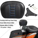 シーシーバー バックレスト パッド & ブラケット ハーレー ツーリング 97-23 ロードキング カスタムに適合 Sissy Bar Backrest Pad & Bracket Fit For Harley Touring 97-23 Road King Custom