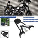 ブラック取り外し可能シーシーバーバックレストパッドセットヤマハボルト xvs950 R-spec/C-spec Black Detachable Sissy Bar Backrest Pad Set For Yamaha bolt xvs950 R-spec/C-spec