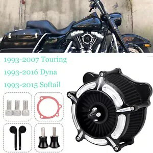 CNC エアクリーナーインテークフィルターハーレーダイナ FXDF FXDWG FXD FLD FXDL FXDB 93-16 CNC Air Cleaner Intake Filter For Harley Dyna FXDF FXDWG FXD FLD FXDL FXDB 93-16(2)