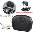 新しいシーシーバーバックレストパッドブラケットハーレーロードエレクトラグライドクラシック 1997-23 NEW Sissy Bar Backrest Pad Bracket For Harley Road Electra Glide Classic 1997-23