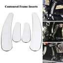 ハーレー ヘリテージ ソフテイル クラシック FLSTC FXST 用カーブ スイングアーム フレーム インサート セット Curved Swingarm Fr...