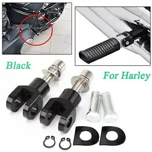 後部助手席フットペグサポートマウントホルダークレビスハーレーソフテイルFXST FXR用 Rear Passenger Foot Peg Support Mount Holder Clevis For Harley Softail FXST FXR