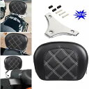 シーシーバー バックレスト パッド ブラケット ハーレー ツーリング ストリート ロード エレクトラグライド 97+用 Sissy Bar Backrest Pad Bracket For Harley Touring Street Road Electra Glide 97+