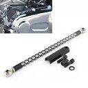 ギアシフトリンケージシフターレバーバーハーレーダビッドソンソフテイルブレイクアウトブラック用 Gear Shift Linkage Shifter Lever Bar For Harley Davidson Softail Breakout Black(2)