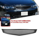 フロントバンパーグリルキット トヨタ カムリ ソララ 2 ドア 1999-2001 2000 マットブラック Front Bumper Grill Kit For Toyota Camry Solara 2 Door 1999-2001 2000 Matte Black