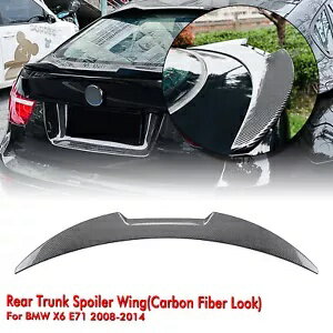 リアトランクスポイラースプリッターウイングボディキット BMW X シリーズ X6 E71 2008-2014 1 個 Rear Trunk Spoiler Splitter Wing Body Kit For BMW X Series X6 E71 2008-2014 1PCS