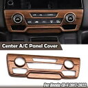 木目調センターコンソール CD パネルカバーキットホンダ CR-V CRV 2017-2022 2018 Wood Grain Center Console CD Panel Cover Kit For Honda CR-V CRV 2017-2022 2018