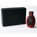 ベンツ C クラス車の自動車キーシェルプロテクターキーフォブケースレッドカーボンファイバー DNN For Benz C Class Car Auto Key Shell Protector Key Fob Case Red Carbon Fiber DNN