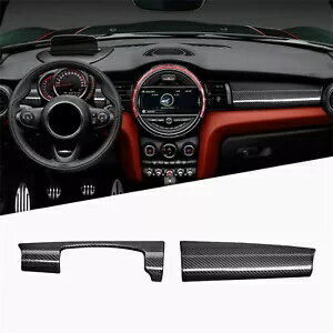 インテリアダッシュボードパネルカバートリムフレーム BMW ミニクーパー F55 F56 F57 カーボン Interio..