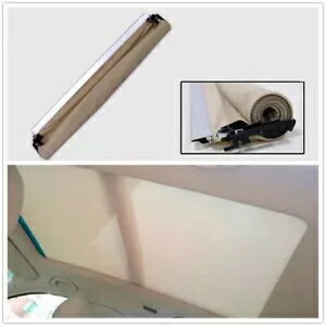 車のサンルーフサンシェードカーテンカバーキットアウディ A6 C7 2012-2017 2013 2014 ベージュ Car Su..