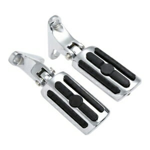 ハーレーダビッドソン 93 年以降ツーリングモデル用クローム後部助手席フットペグペグ Chrome Rear Passenger Footpeg Peg For Harley Davidson '93-later Touring Models