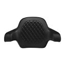 ブラック ラップアラウンド キングパック トランク バックレスト ハーレー ツアー パック ロード グライド 14-24 用 Black Wrap-around King Pack Trunk Backrest For Harley Tour Pak Road Glide 14-24