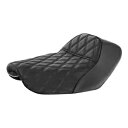 ブラックドライバーソロシートハーレースポーツスターXL883 1200 48 72 2010-2022用ブラック Black Driver Solo Seat ...