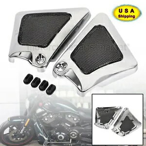 エアボックスフレームネックサイドカバーハーレー V ロッドナイトロッドスペシャル VRSCDX VRSCA Airbox Frame Neck Side Cover For Harley V-Rod Night Rod Special VRSCDX VRSCA