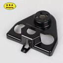 亜鉛合金ハンドルバーライザーカバーブラックハーレーロードキングカスタム FLHRS FLHR Zinc Alloy Handlebar Riser Cover Black For Harley Road King Custom FLHRS FLHR