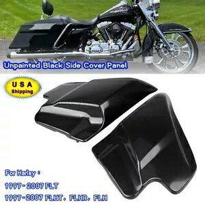左右サイドカバーパネル ハーレーエレクトラグライド ロードキング FLHX FLHR FLHTC用 Left Right Side Cover Panel For Harley Electra Glide Road King FLHX FLHR FLHTC
