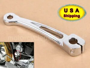 クロームアルミインナーシフトロッドシフターシャフトレバーハーレーロードグライドキング用 Chrome Aluminum Inner Shift Rod Shifter Shaft Lever For Harley Road Glide King