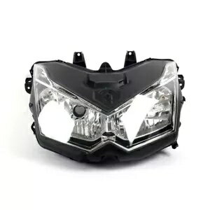 ヘッドライトヘッドランプアセンブリ Kawasaki Z1000 2010 2011 2012 2013 ヘッドライト用 Headlight Headlamp Assembly for Kawasaki Z1000 2010 2011 2012 2013 Head Lights