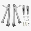 リアフットペグブラケット GSXR600/GSXR750 K6 2006-07 アルミ助手席フットレスト用 Rear FootPeg Bracket for GSXR600/GSXR750 K6 2006-07 Aluminum Passenger Footrest(2)