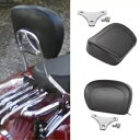 シーシーバー バックレスト パッド ブラケット ハーレー ツーリング FLHT ロード グライド 1997-2024 に適合 Sissy Bar Backrest Pad Bracket Fit For Harley Touring FLHT Road Glide 1997-2024