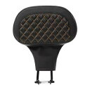 プラグイン ドライバー ライダー バックレスト パッド ブラケット付き ハーレー エレクトラ ストリート グライドに適合 Plug-in Driver Rider Backrest Pad W/ Bracket Fit For Harley Electra Street Glide