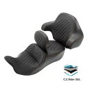 運転席助手席ゲルシートバックレストハーレーツーリングストリートグライド14-23 19に適合 Driver Passenger Gel Seat Backrest Fit For Harley Touring Street Glide 14-23 19