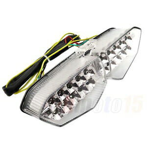 クリアテールブレーキライト 信号付き ヤマハ YZF R6 2003-2005 YZF R6S 2006-2008 Clear Tail Brake Light w/ Signals For Yamaha YZF R6 2003-2005 YZF R6S 2006-2008