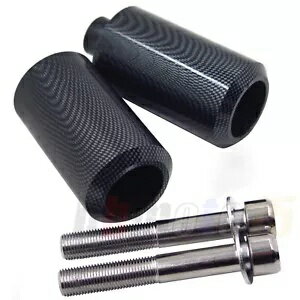 フレームスライダークラッシュプロテクターカーボンファイバーパット 1999-2001 ヤマハ YZF R6 YZFR6 Frame Slider Crash Protector Carbon fiber pat For 1999-2001 Yamaha YZF R6 YZFR6