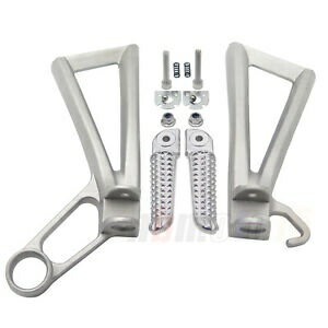 後部助手席フットペグ シルバー ヤマハ Yzf R6 2003 - 2005 / R6S 2006 - 2010用 Rear Passenger Foot Peg Silver For Yamaha Yzf R6 2003 - 2005 / R6S 2006 - 2010