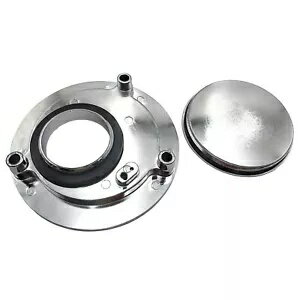 キーレスガスキャップ燃料タンクキャップ 3 グリッドクロームアルミニウムヤマハ YZF R6 通年 Keyless Gas Cap Fuel Tank Cap 3 Grids Chrome Aluminum For Yamaha YZF R6 All Year