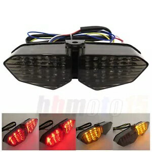 テールブレーキライト LED スモークヤマハ Yzfr6 R6 2003-2005 Yzf-R6S R6S 06-2008 Tail Brake Light Led Smoke For Yamaha Yzfr6 R6 2003-2005 Yzf-R6S R6S 06-2008